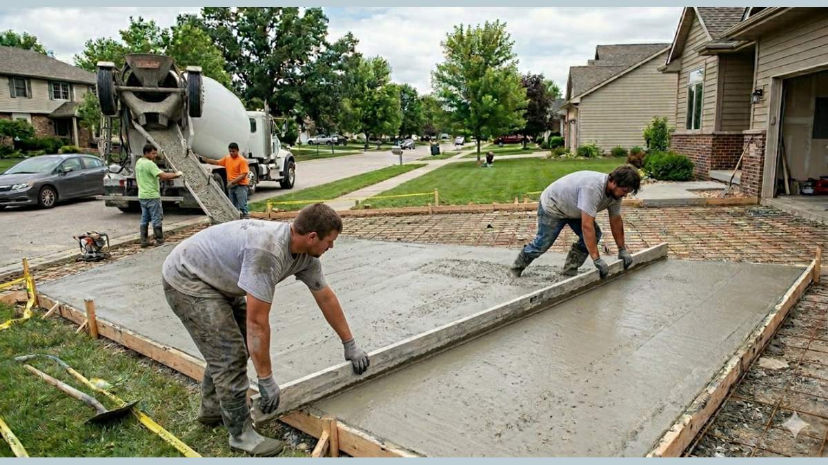 concrete service in Redmond WA