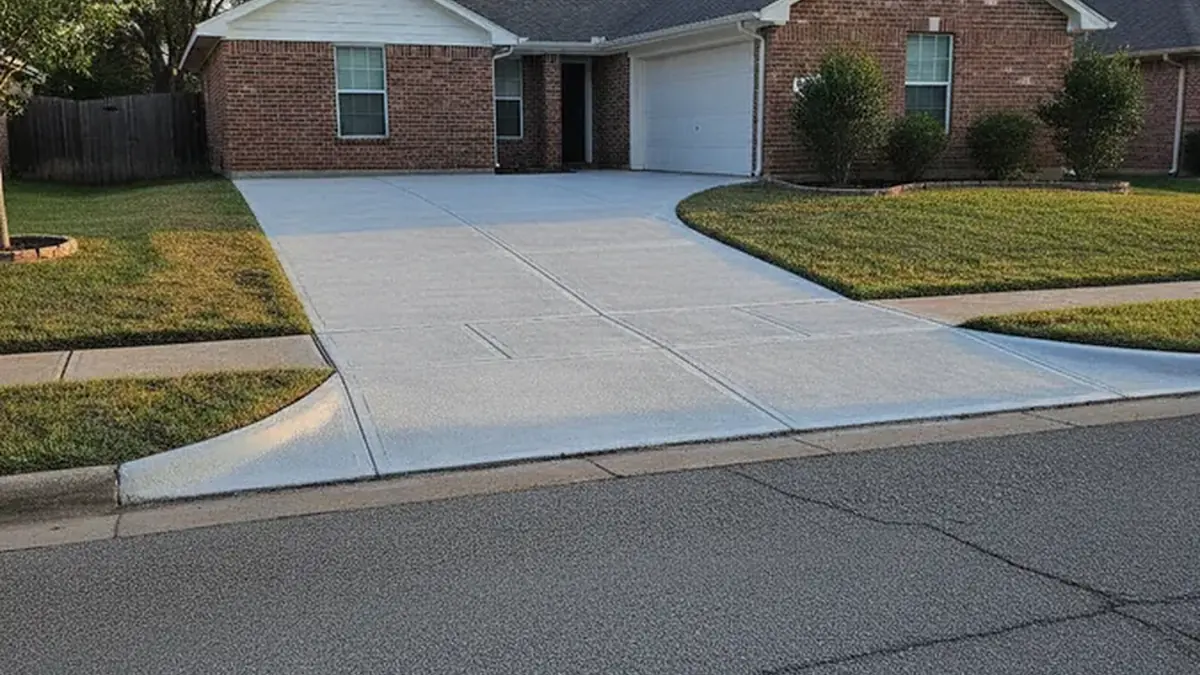 Illustrative concrete resurfacing surface used to explain preparation and finish choices for Redmond homeowners